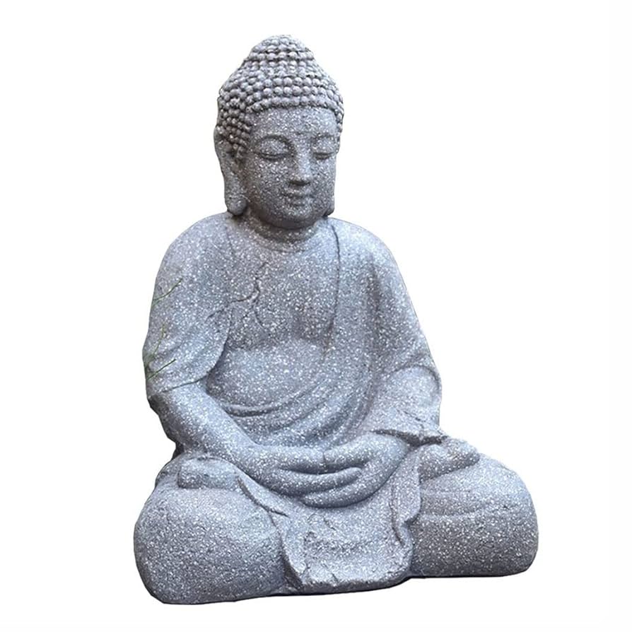 Amazon.com : CKSEKD 1pcs Sitting Buddha in Zen, Magnesium